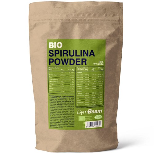 Gym Beam Bio Spirulina, 250 Grams